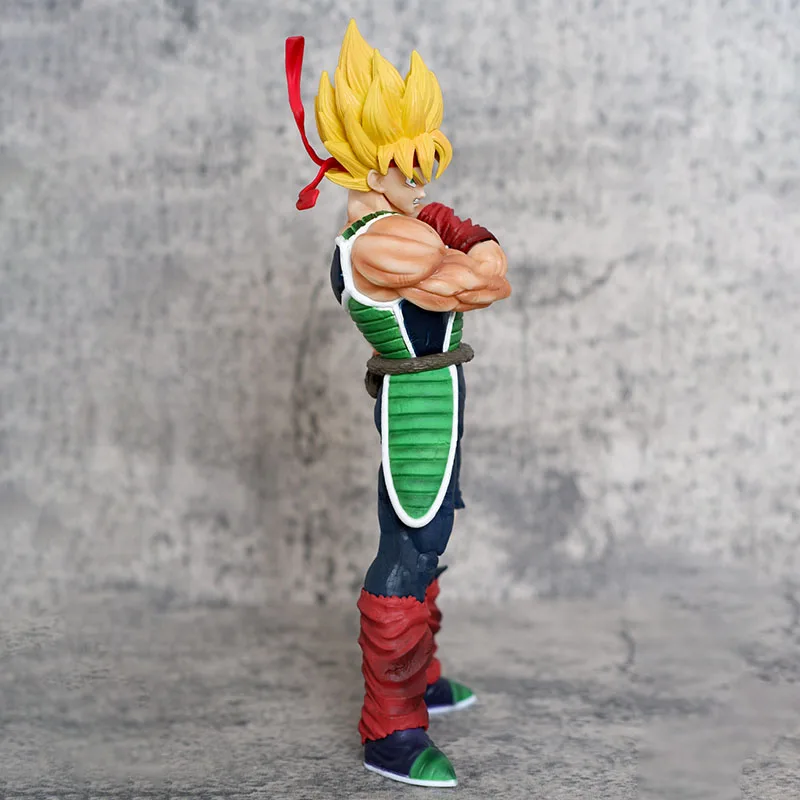 24cm Anime Dragon Ball Z Figuras Burdock Action Figure with Two Heads Toys DBZ Manga Figurine GK Statue Model Peripheral Gift