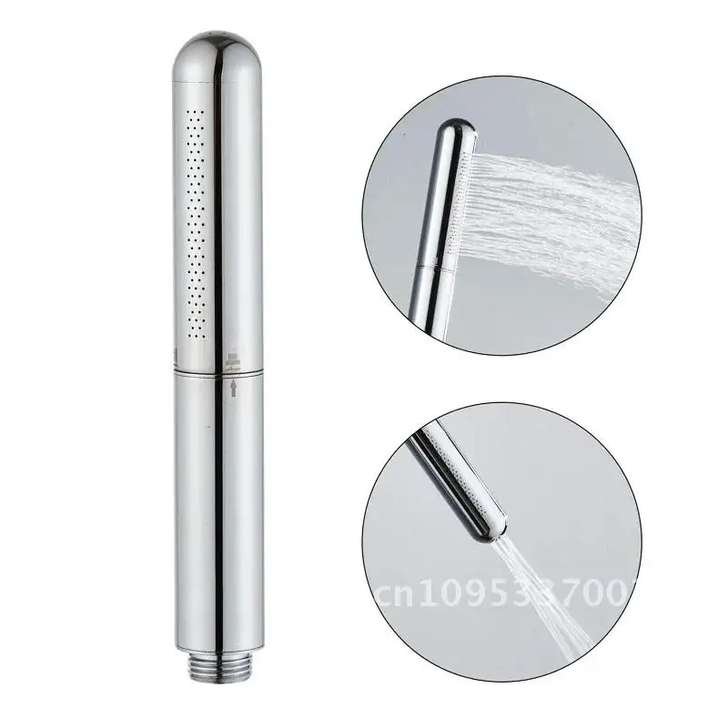 Copper Shower Hand-held High Pressure Nozzle Multifunctional Spray Gun for 2 Bathroom Functions Cleaning Douche Rain Head Shower