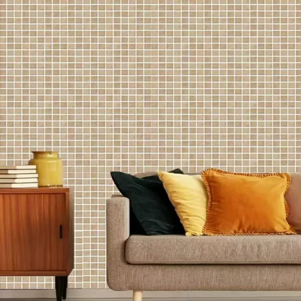 Nordic 3D Stereo Tile Stickers for Kitchen Bathroom Living Room and Entrance Hall Wall Decoration Waterproof and Moisture proof