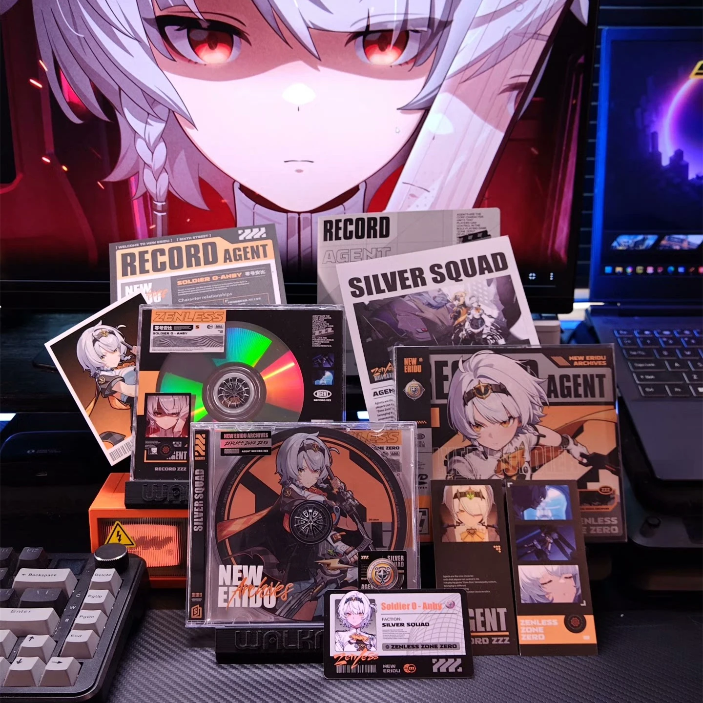 

Игра Zenless Zone Zero Soldier 0 Anby Музыкальный компакт-диск Tanezaki Atsumi OST Альбом Музыкальная запись Косплей История Изображение DVD Soundtracks Box