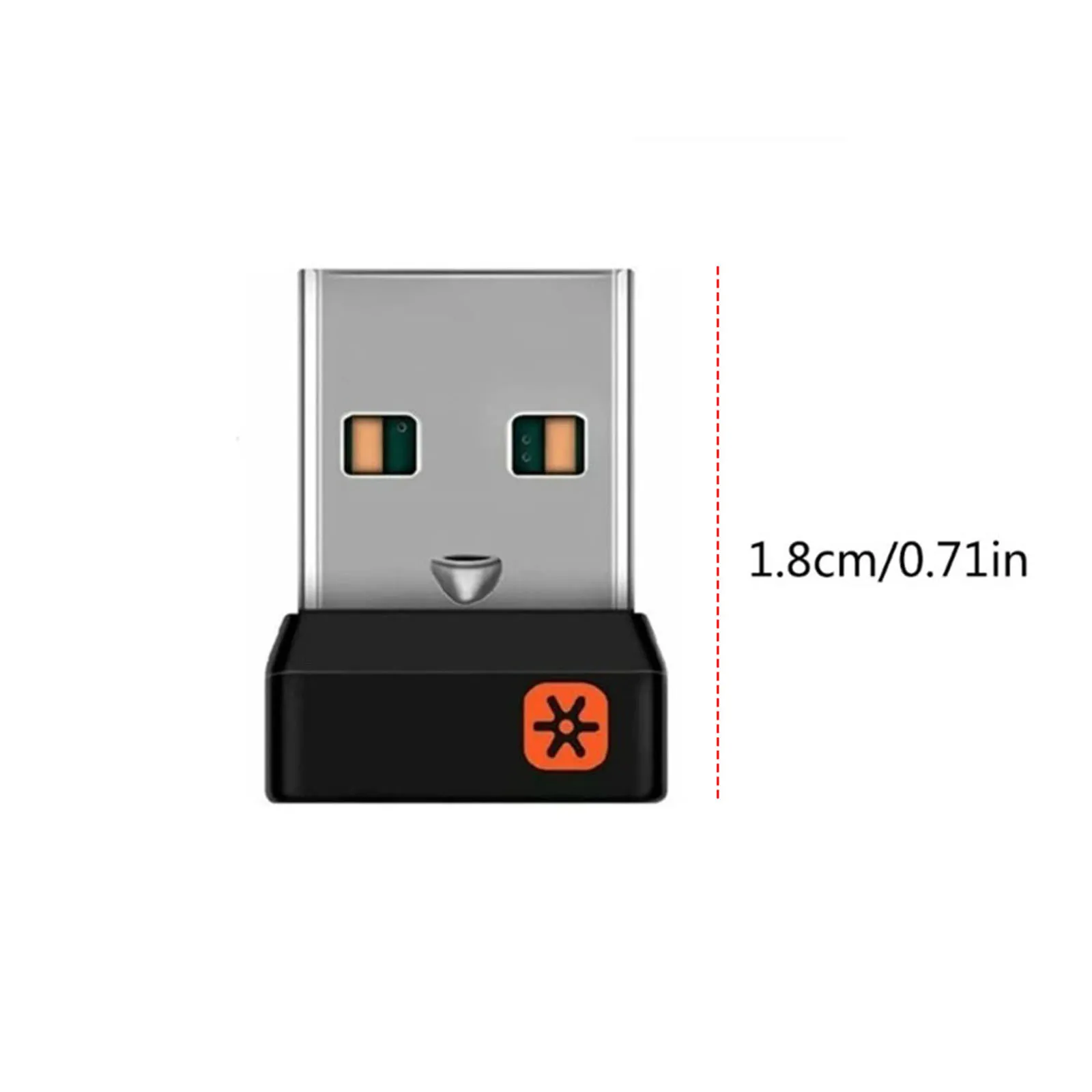 Il ricevitore USB si collega fino a 6 dispositivi Adattatore USB Adattatore ricevitore mouse per Logitech Unifying M905 M325 M510