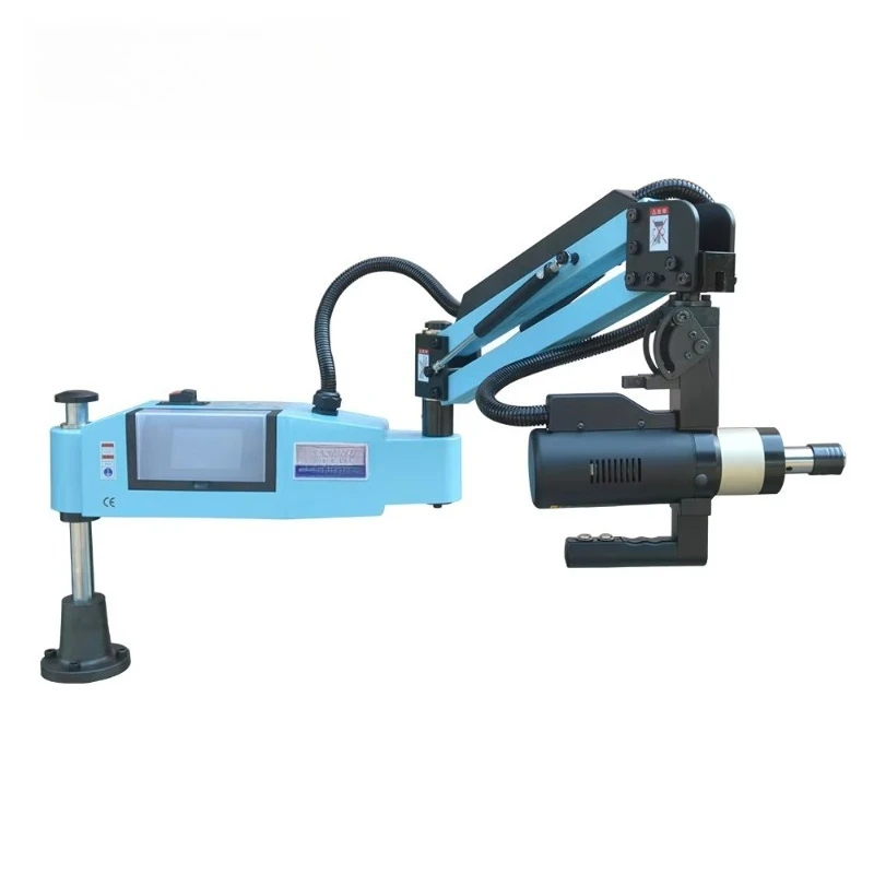 Máquina de taladrar brazo flexible eléctrica con roscado y perforación universal básica M3-M16 fabricada en China