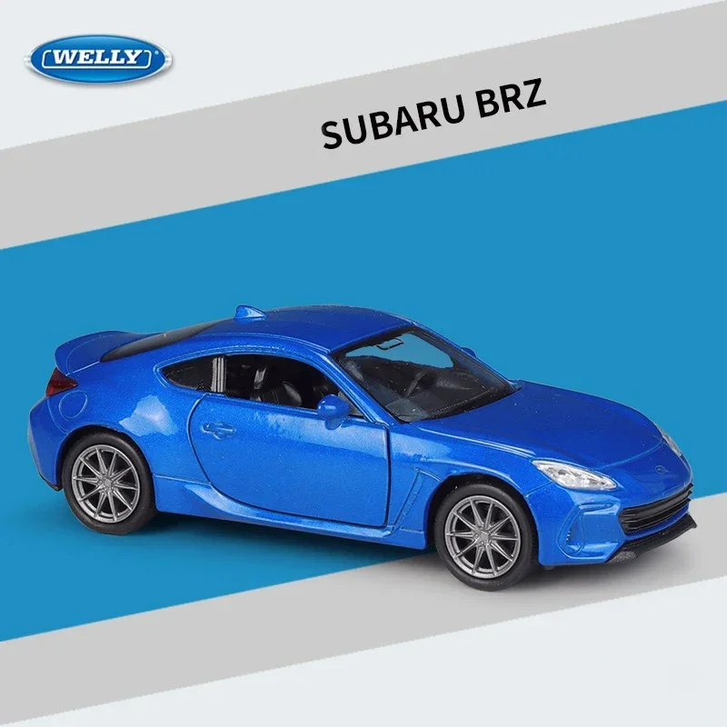 

WELLY 1:36 SUBARU BRZ Simulation Alloy Car Model - Suitable for Children's Toys and Collections