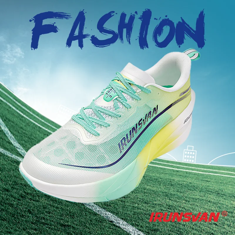 

IRUNSVAN Brand Carbon Board Outdoor Running Shoes Marathon Running Shoes Sports Shoes Men's Shoes Original Men's Sneaker