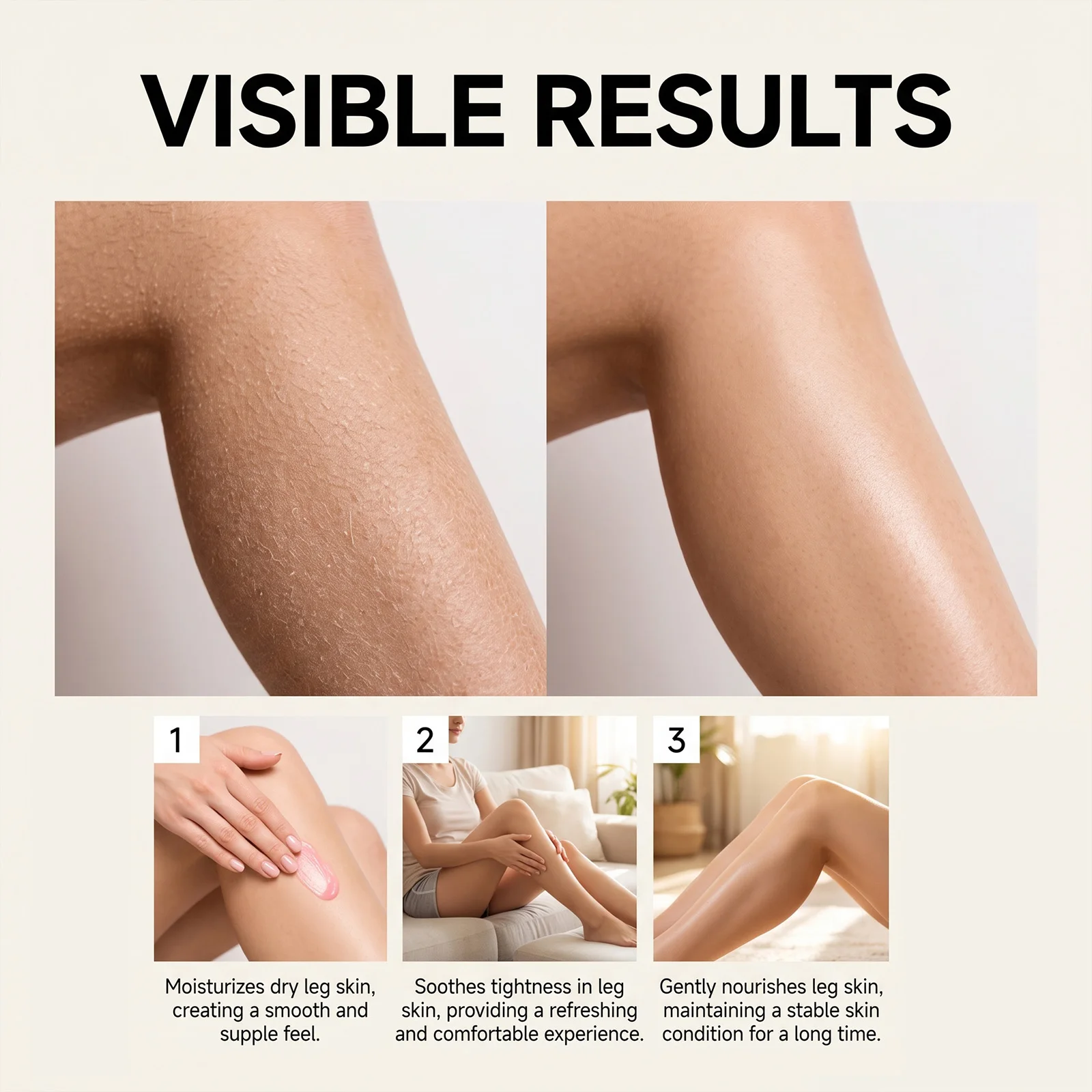 50g Soothing Balm External Use Calming Skin Ointment for Leg Area Gentle Formula Sensitive Skin Non Greasy Fast Absorbing Care