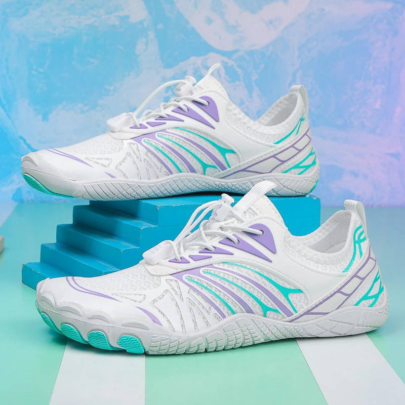 

Унисекс быстросохнущие аквашузы для мужчин и женщин, разноцветные пляжные кроссовки для плавания, серфинга, активного отдыха на воде, для пар, для ходьбы босиком, для активного отдыха на реке