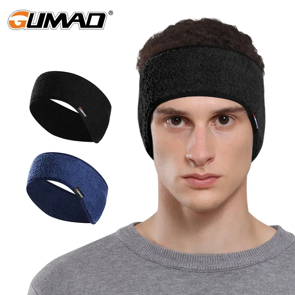 Winter Sport Sweatbands Fleece Headbands Ear Warmer Cover Yoga Gym Fitness Running Soft Elastic Hair Bandage Headscarf Men Women