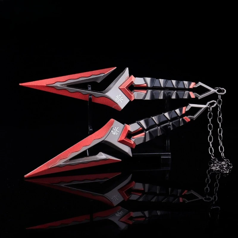 16cm Valorant Knife Kuronami No Yaiba Upgrade Alloy Model Game Melee Weapon Peripherals Militery Training Knives Toys Safety Boy - Image 5