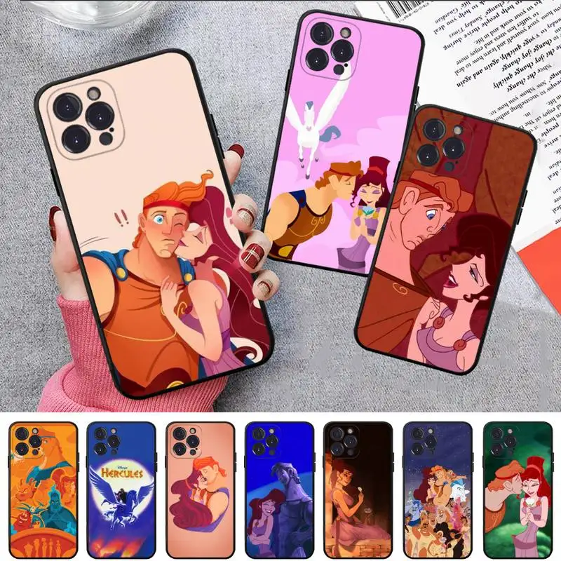 Disney Hercules Phone Case For iPhone 8 7 6 6S Plus X SE 2020 XR XS 14 11 12 13 Mini Pro Max Mobile Case