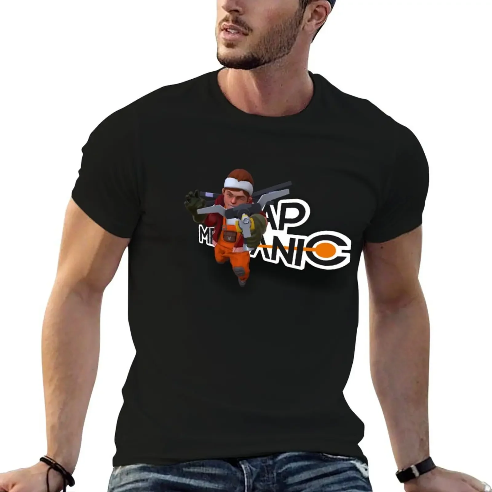 Scrap Mechanic Logo T-Shirt cute clothes plain luxury clothes men