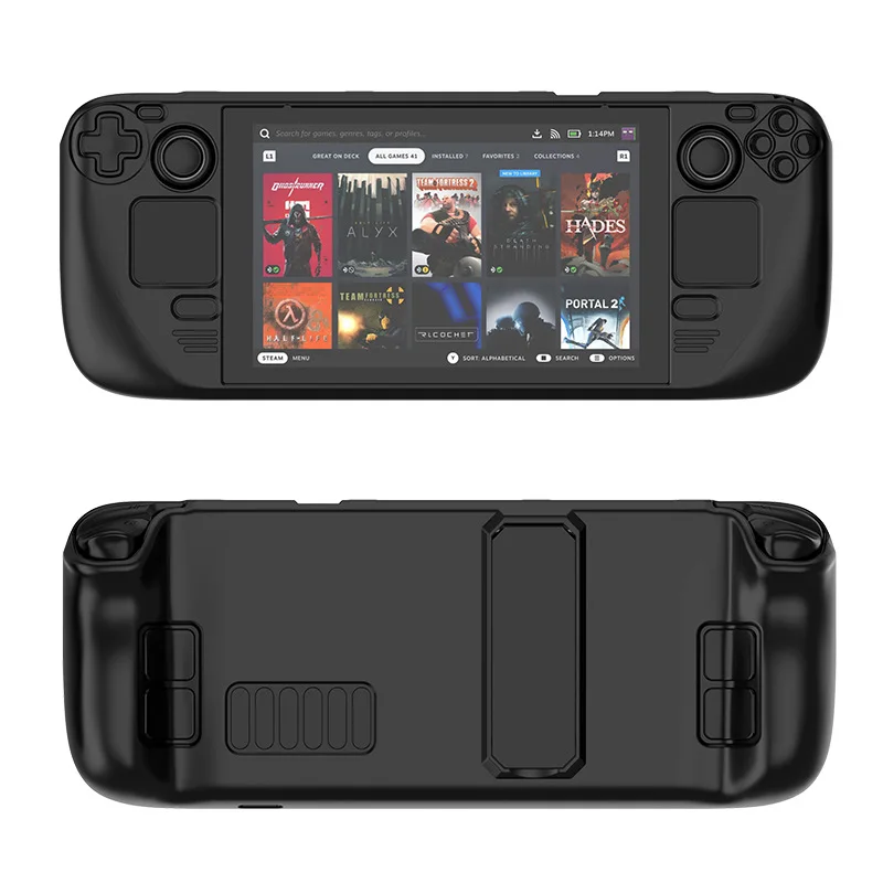 New Arrival Gaming Accessories For Steam Deck Protective Case Hard Plastic Shell With Soft Touch Oil Cover