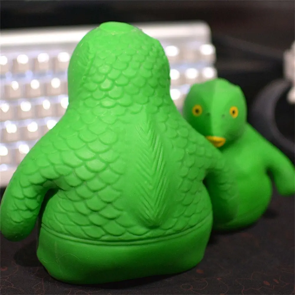 

Elastic Adult Big Giant Animals Fidget Spongy Squeeze Fidget Green Fish Green Head Fish Squeeze Green Fish