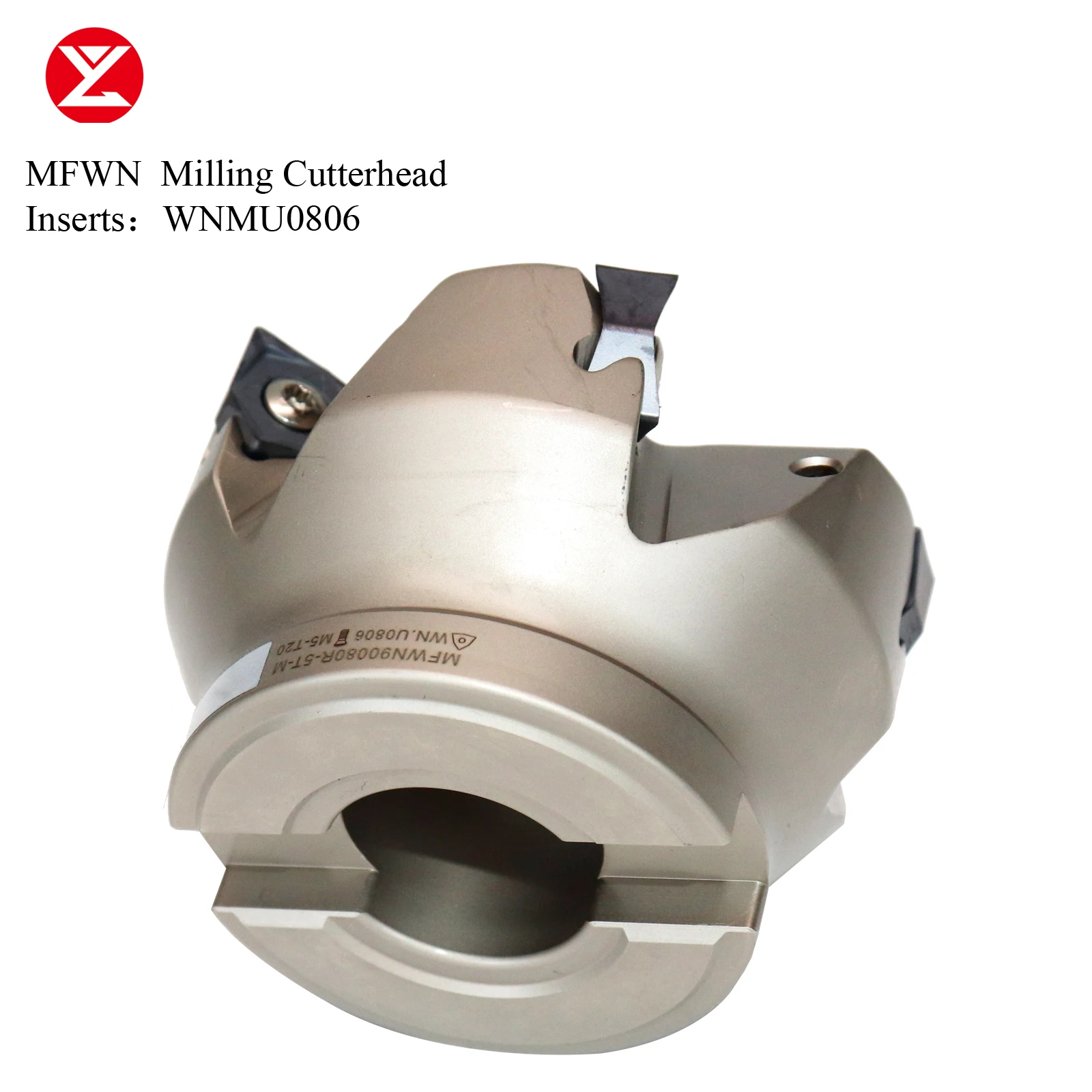 MFWN06 MFWN90 ombro fresa cabeça é adequado para fresa alça de fresa de WNMU060408 WNMU080608 Inset 42CrMo Material