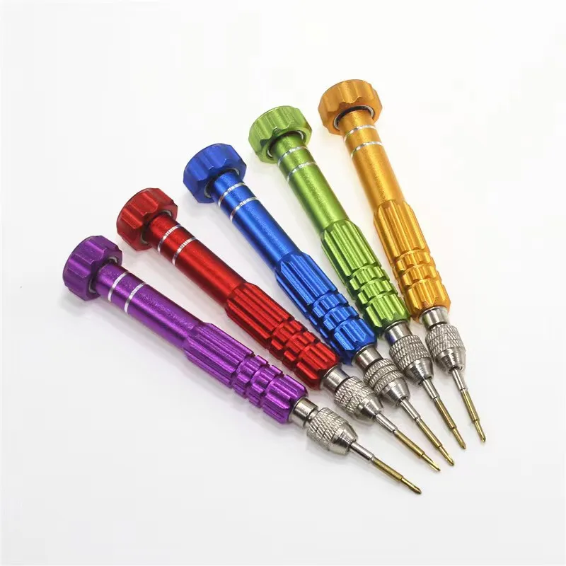 5 in 1 Screwdriver Bit Repair Kit For iPhone Android Mobile Phone Open Tool Disassemble Magnetic Torx Cross Pentalobe Head