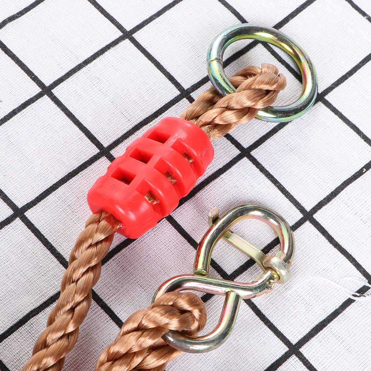 

Wooden Gymnastic Fitness Workout PP Rope Swing Set Play Equipment Gymnastic Rings For Strength Training Tool