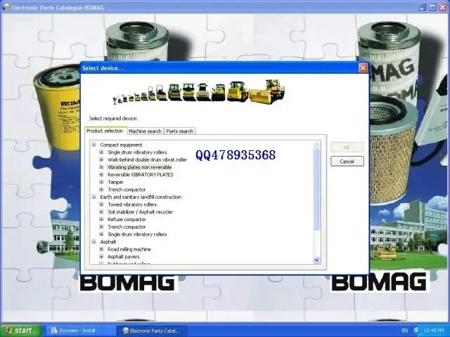 For Bomag EPC 2023 Parts-Publisher 7 Spare Parts Catalogue & Documentation Circuit Diagrams