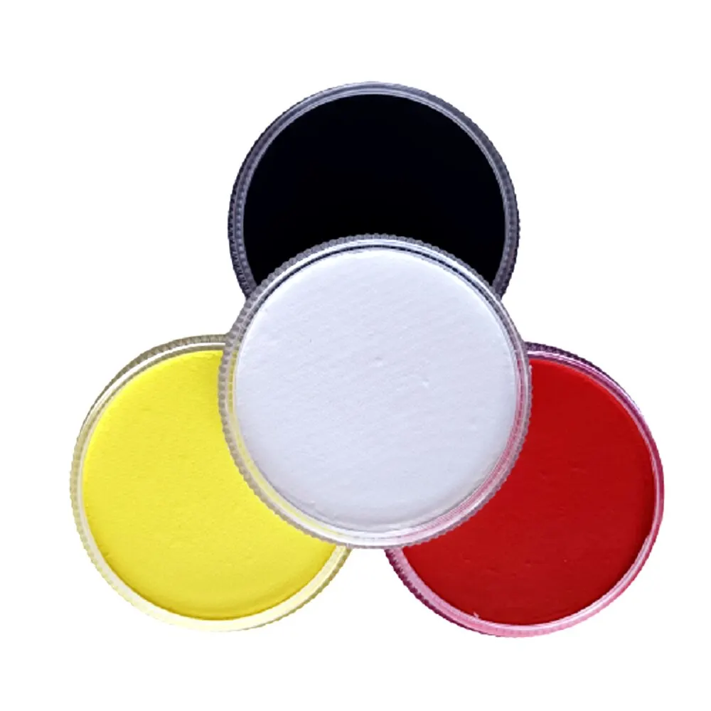 30g Farba do twarzy Profesjonalne kolory UV Makijaż na bazie wody Eyeliner Neon Body Art