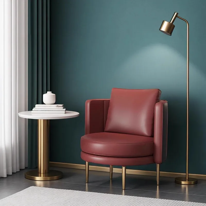 

Simple hotel clothing store high-end reception meeting room single sofa chair