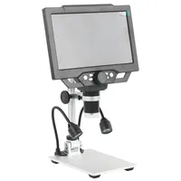 G1200 G1600 G1000 G5 HD LCD Dis play 1-1200X Continuous Amplification Rotatable Magnifier For Soldering Microscope Phone Repair