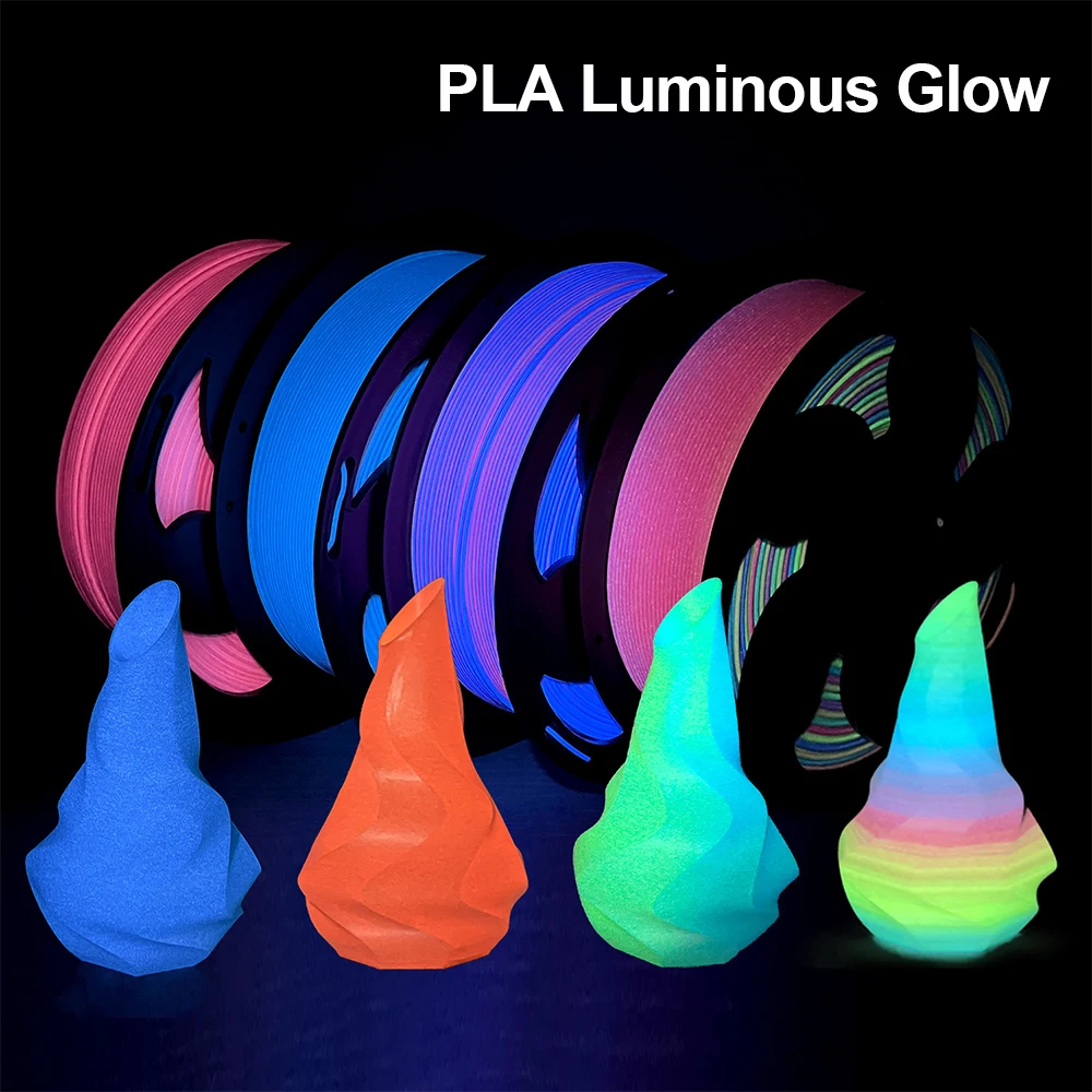 

1 кг 3D-филамента PLA с эффектом радужного свечения, 1,75 мм, высокоскоростной, 100% без пузырьков, для FDM 3D-принтеров