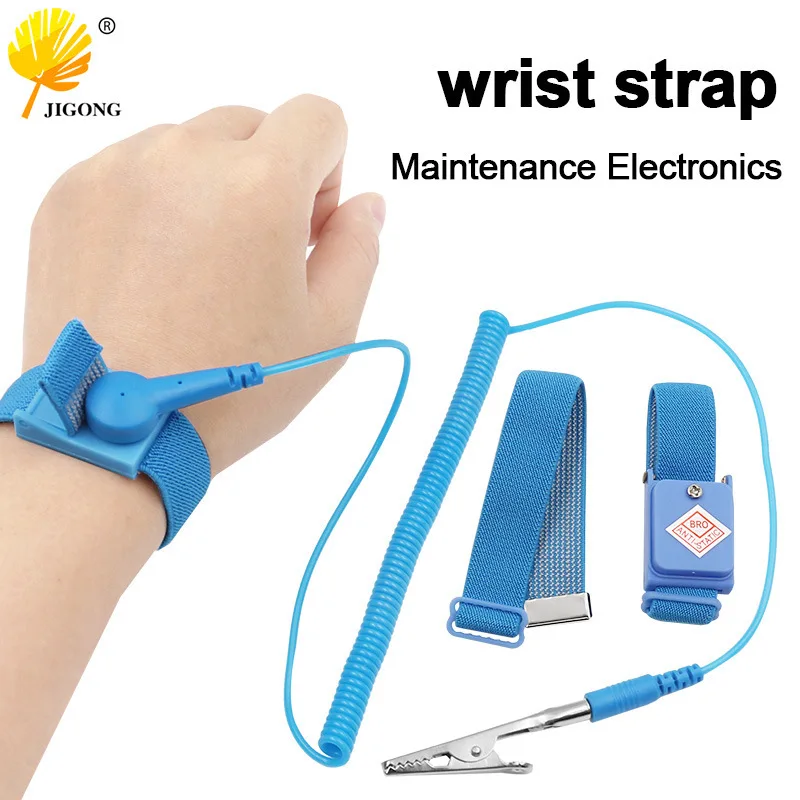 Anti-static bracelet, static belt, blue wired bracelet, wireless anti-static wrist band, wireless static ring wholesale.