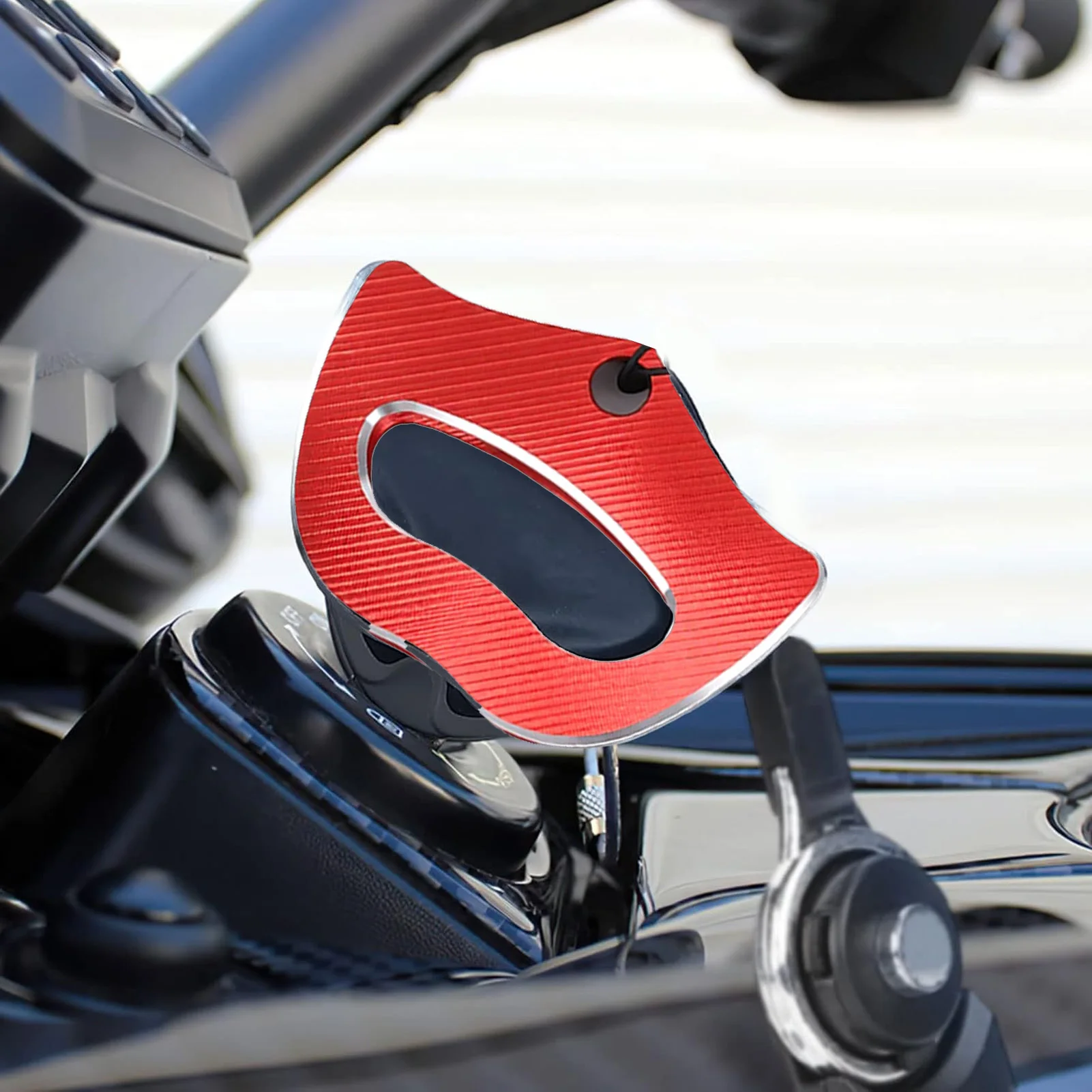 Keys Cover with Lanyard Aluminum Alloy Replacement for Can Am Spyder RS RTS RT ST STS F3 2014-2023 - view 6