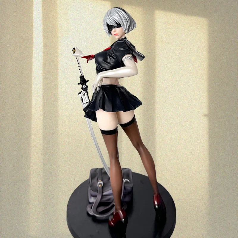 

Neil Mechanical Epoch Handmade 2B Little Sister Anime Action Figure Beautiful Girls Model Decoration Birthday Gift Collectors