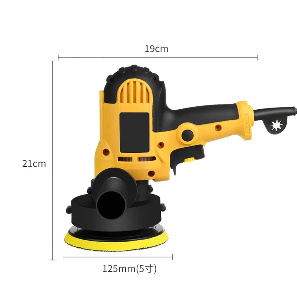 Adjustable Car Polisher Car Polishing Machine Stepless Speed Auto Polishing Machine High Efficiency Waxing Tool 220V