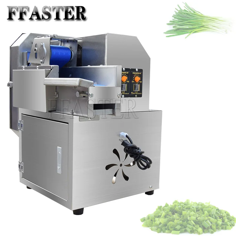 Multifunctional Cnc Vegetable Cutting Machine Celery Green Onion Cut Segment Radish Slicer