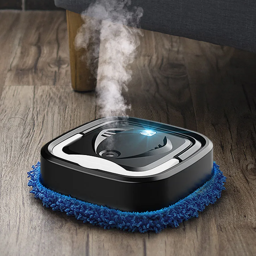 1pc Home Smart Cleaning Robot Vacuum And Self-charging Mop Combo, With Usb Charging Port - Pet Hair