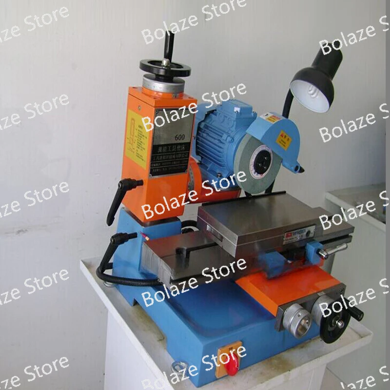 Grinding Machine Universal Tool 380V Precision Small Surface Grinder Milling Cutter Sharpening Machine 600 no Magnetic chuck