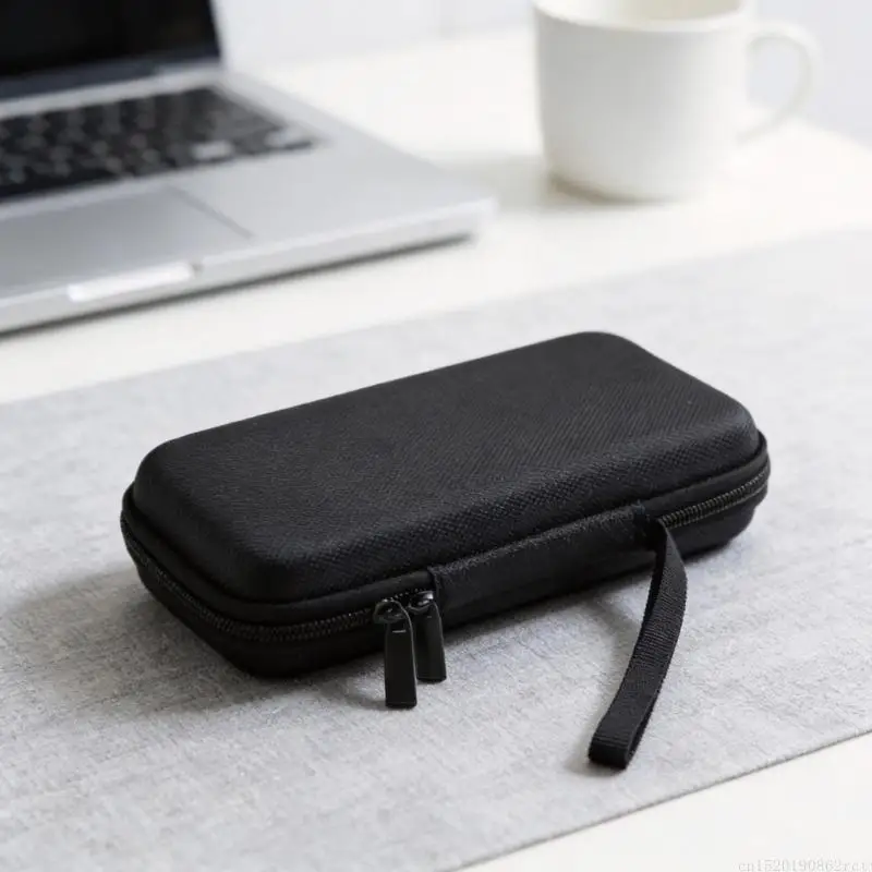 D5BB Shockproof Battery Organizers EVA Texture Protective Carrying Bag