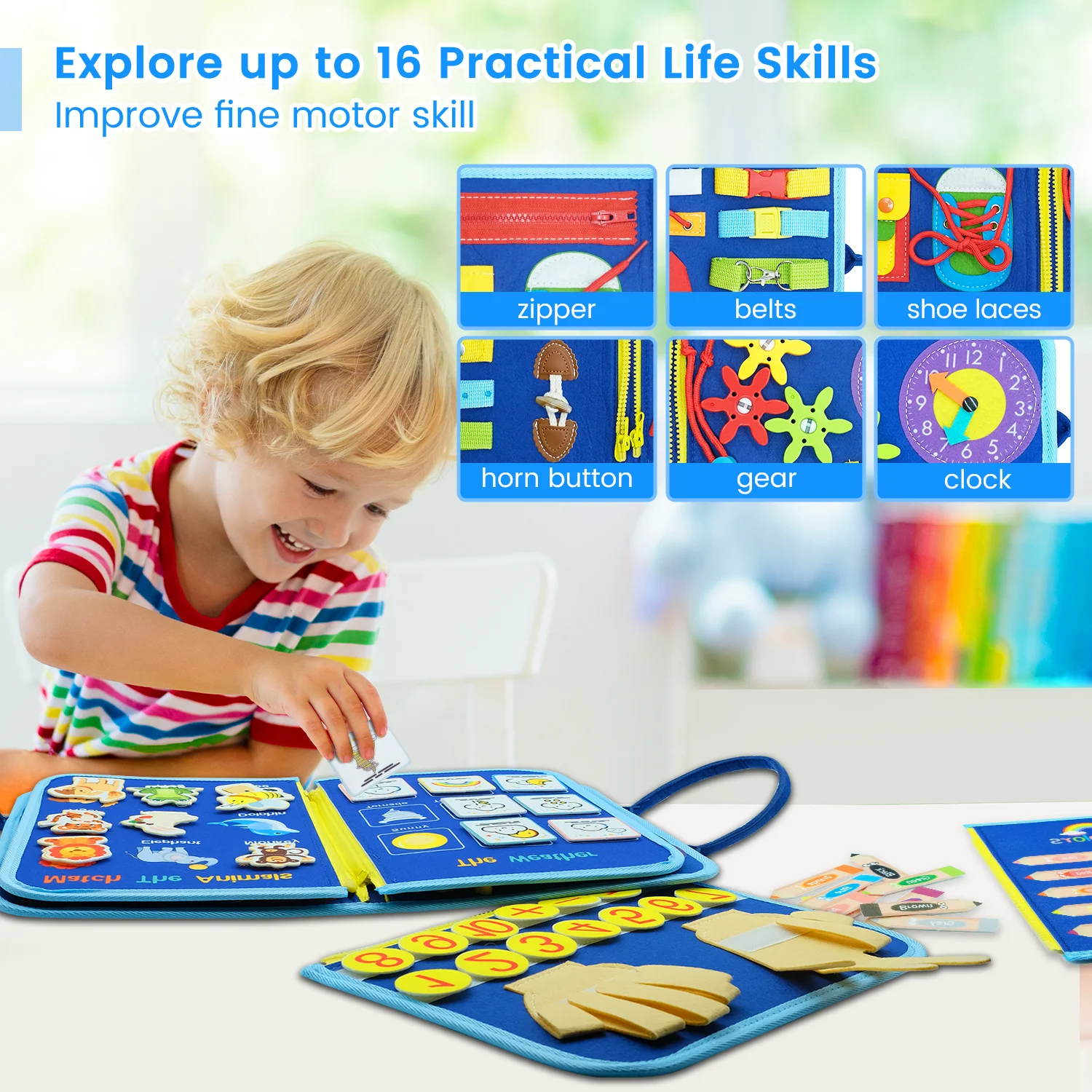 Montessori Zabawki Tablica Man – Travel Accessories Toddler recenzja i cena