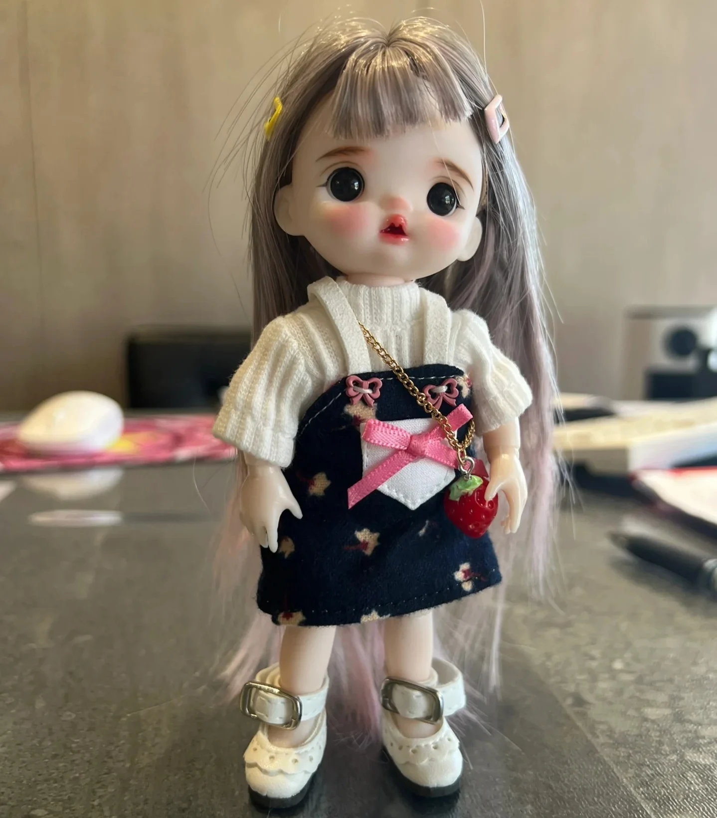 

Электронный питомец Bjd 16 см, милая кукла-одевалка своими руками, 1/8 суставов, подвижная модная кукла принцессы, 3d настоящий глаз, электронный питомец Bjd для детей