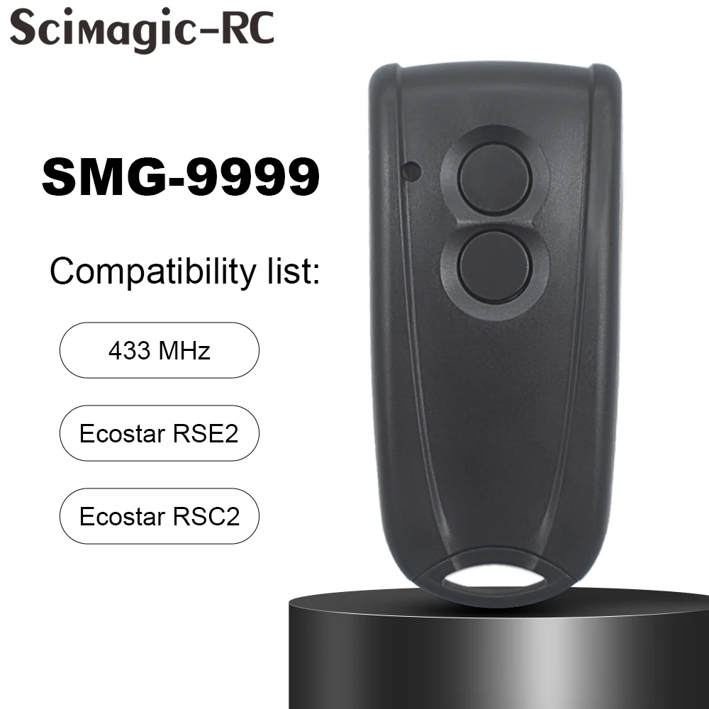 HORMANN ECOSTAR RSC2-433 RSE2-433 Hand-held Transmitter 2PCS 433 MHz Replacement 433.92mhz Rolling Code Remote Control Command