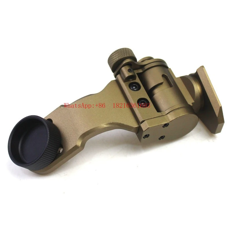 CNC Aluminum Alloy PVS14 Special J Arm Bridge L4g24 Dump Cart Dovetail Monocular Bracket Accessories