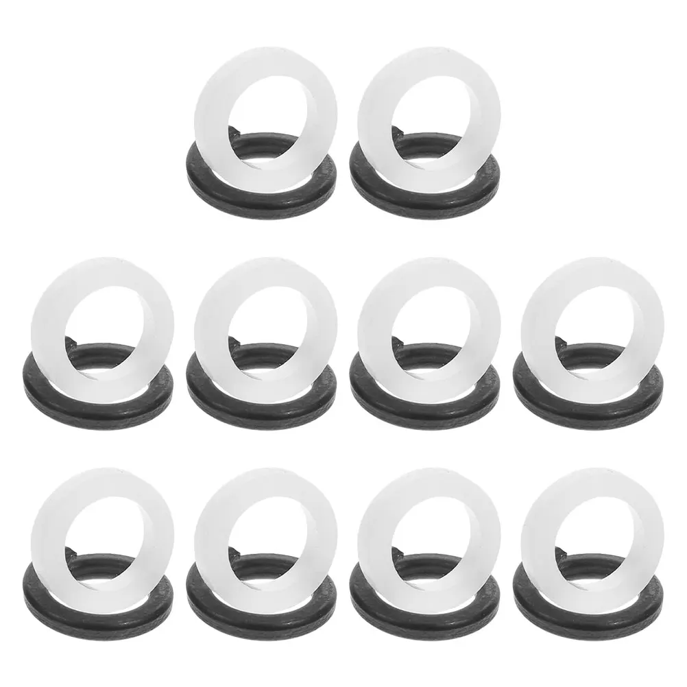 

20pcs Guitar Tuner Washer Portable Tuner Spacer Replaceable Tuning Peg Gasket Plastic Washers Guitar Part for Various Guitar