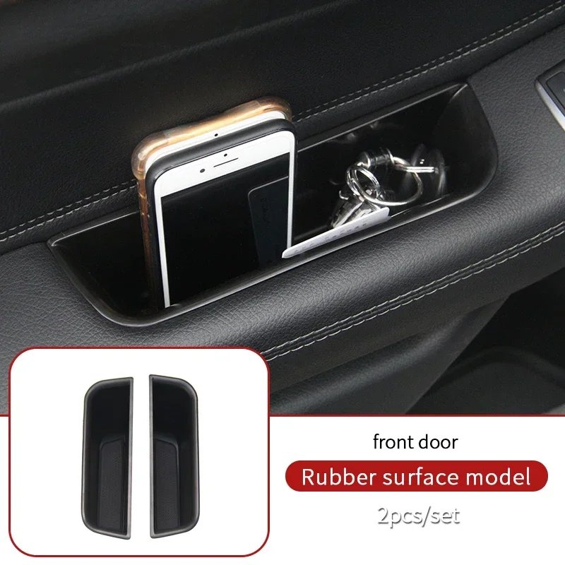 

For Mercedes-Benz GLGLS-Class X166 MLGLE-Class W166 2012-2018 Armrest Door Storage Box Phone Holder Handle Pocket Container