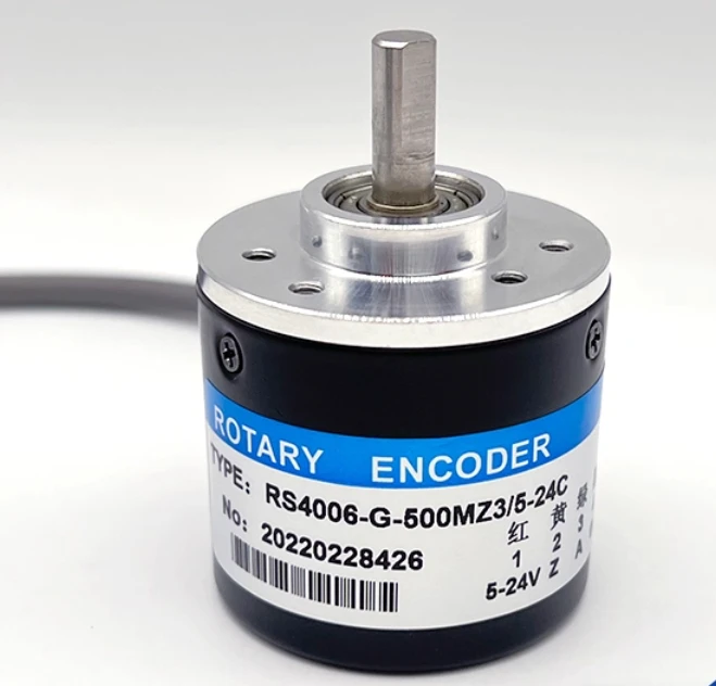 JCHA-600-G12-24C High-Quality Optical Rotary Encoder 100 to 2000 PPR Pulse for Speed & Position Sensor