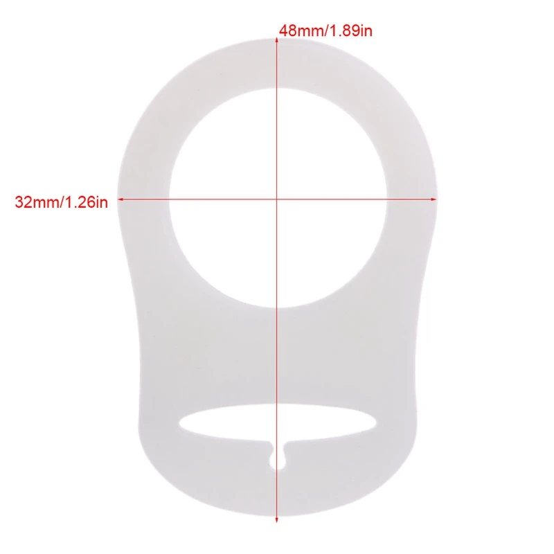Luminous Baby ummy Pacifier Holder Clip Adapter for MAM Ring 5PCS Silicone Button for newborn baby accessories