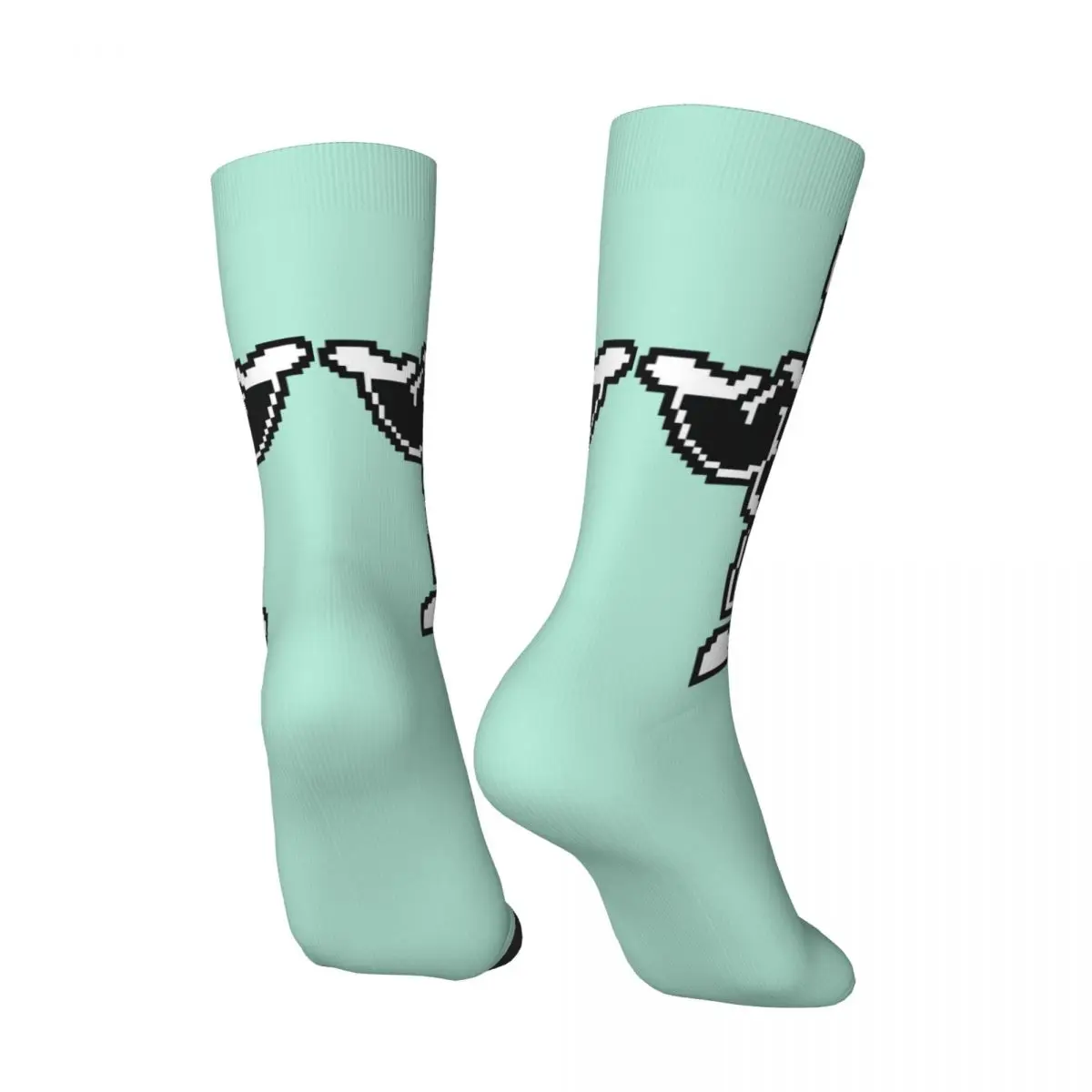 Sans-Unisex Windproof Happy Socks, Undertale Estilo, Crazy Sock, Inverno, Rua, 1