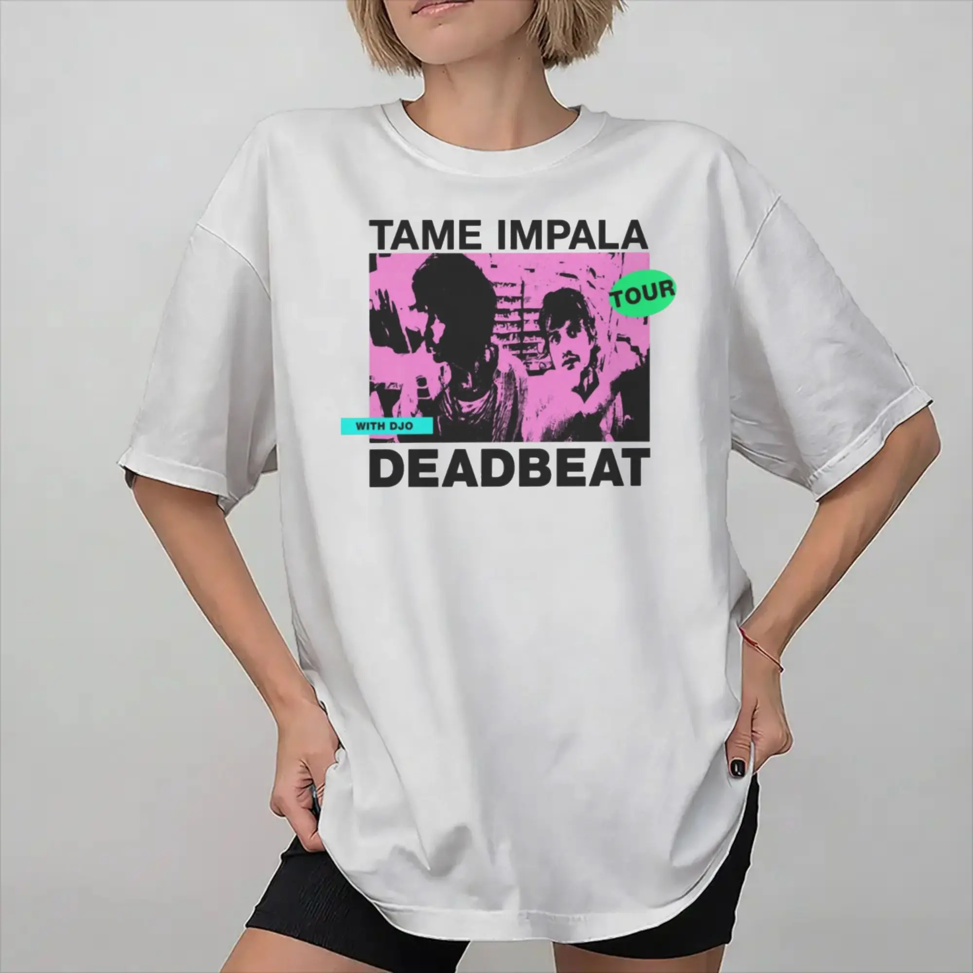 Tame Impala Deadbeat Tour 2026 Tee Shirt for Men Women Print T Shirts  100% Cotton Clothes