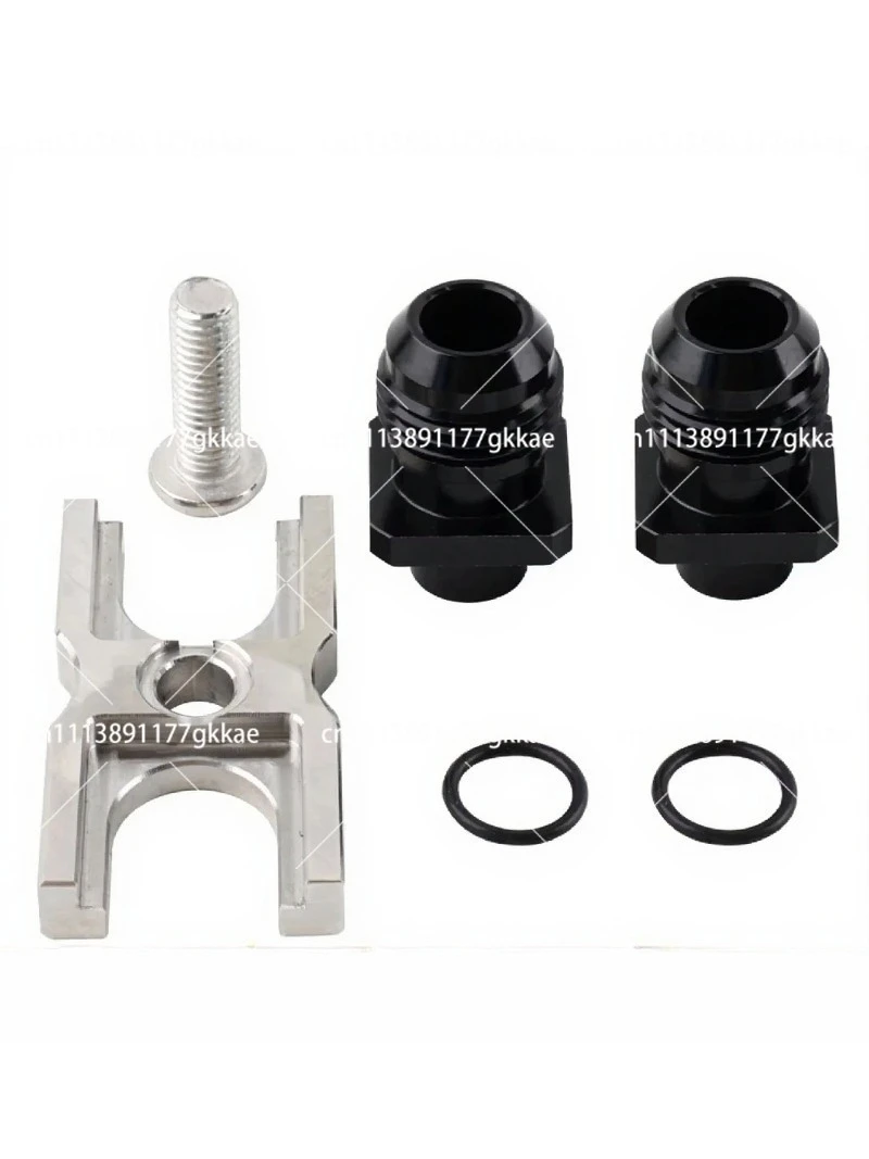 Aluminum Oil Cooler Adapter Fitting Kit, Performance Oil Cooling Connector For E36 E46 E82 E90 E9X 135 335 M3 Modification