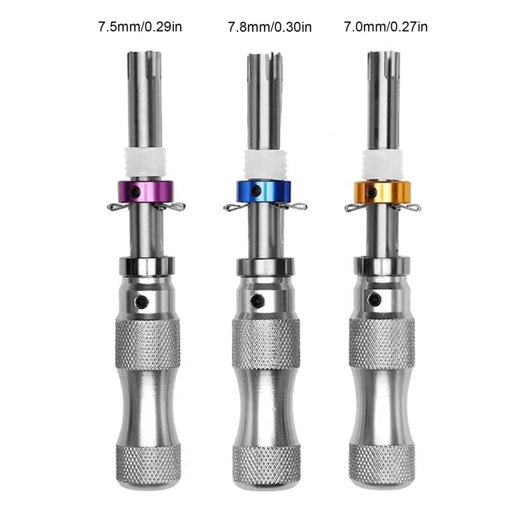 Estrattore per O-ring con guarnizione tubolare da 3 pezzi, antiruggine, resistente alla corrosione, in acciaio inossidabile, accessori per ganci manuali