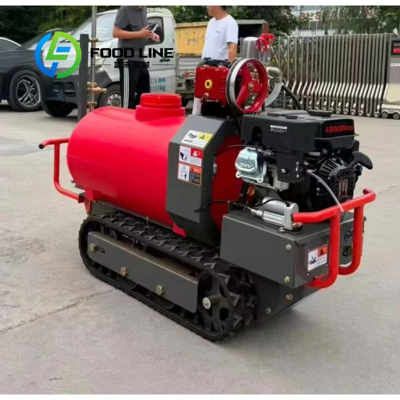 Remote Control Crawler Sprayer Outdoor Farm Track Spraying Machine For Forest Nursery Pest Prevention And Regular Spraying