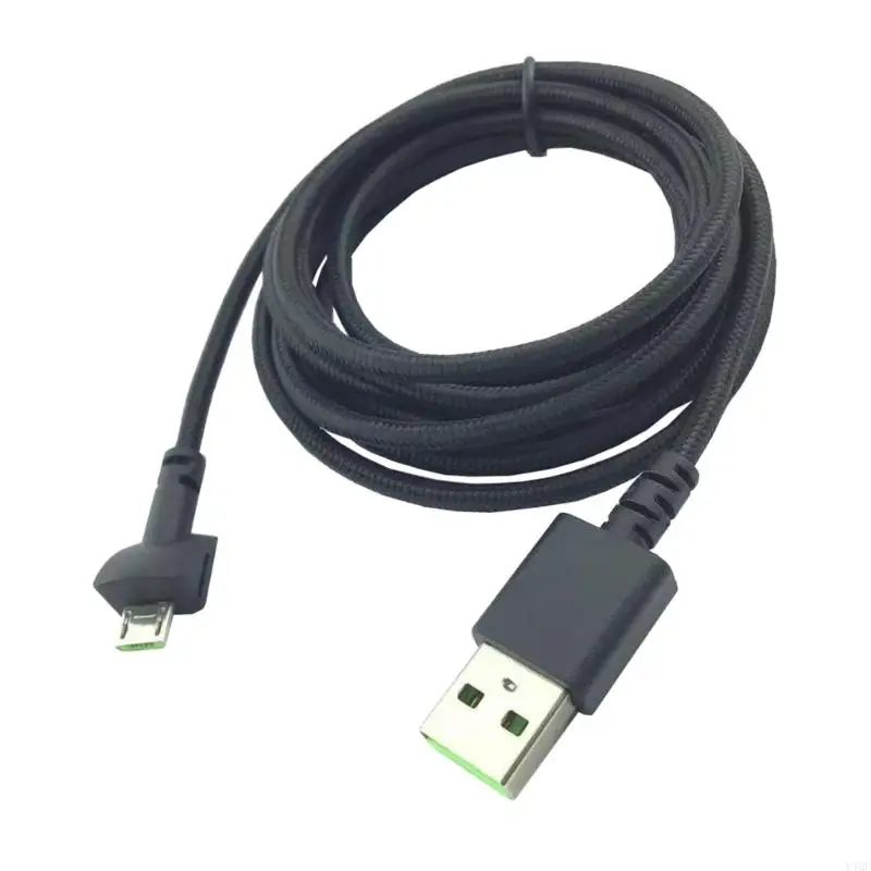 Y4QF Micro USB Cable Faster Cable for Seiren Mini Microphone Data Cord