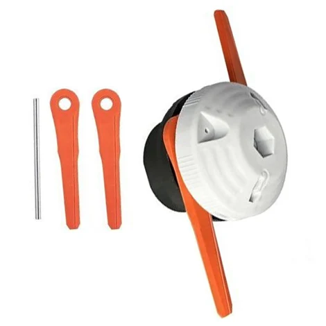 String Trimmer Head Replacement For FSA60R FSA86R FS38 FS40 FS50 6-2 Mowing Head With Brushcutter Grass Trimmer Blade Plastic