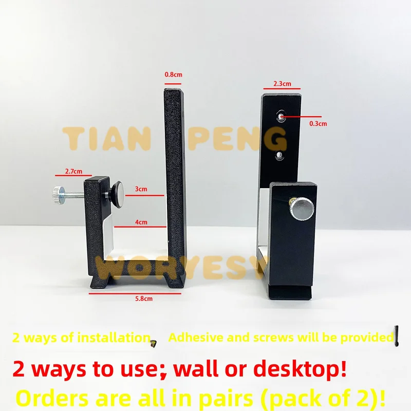 WYORESY premium adjustable charger bracket for Lenovo Legion R7000P R9000P realizes dual wall and desktop adapter storage