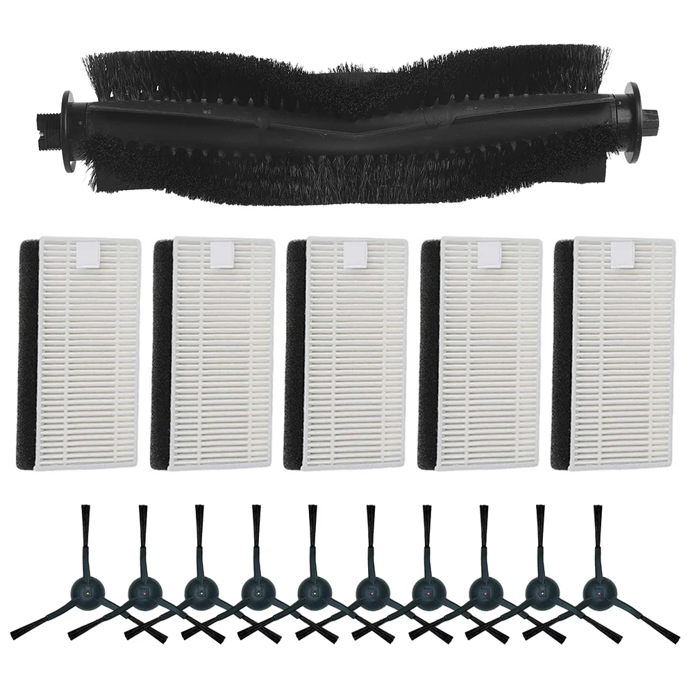 Maximize the Lifespan of Your Vacuum Cleaner Roller Brush Side Brush Filter Kit for Tikom L9000 For Honor For Q6