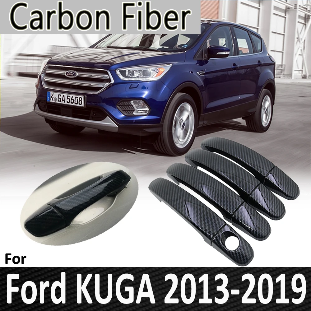 

Pop for Ford KUGA MK2 2013 2014 2015 2016 2017 2018 2019 Door Handle Cover Sticker Decorations Car Accessories